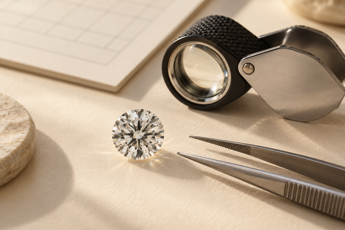 Les 4C du diamant : lire un certificat HRD, GIA ou IGI