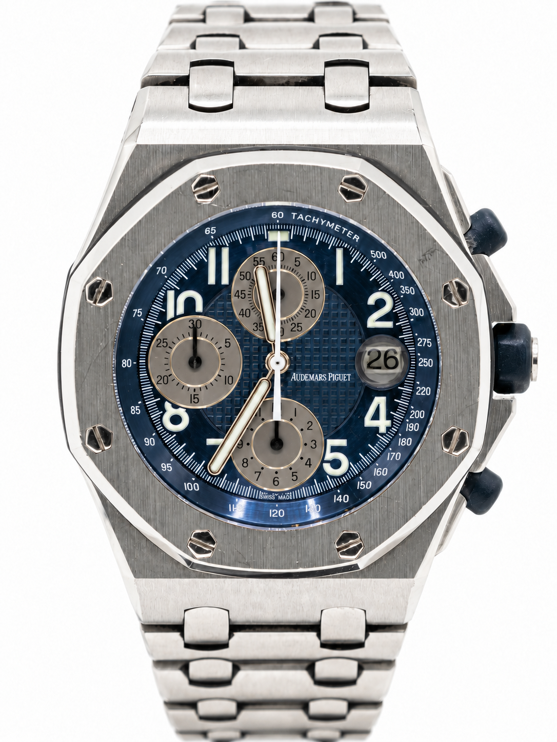 Audemars Piguet Royal Oak Offshore d’occasion – Chronographe à cadran bleu