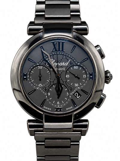 Chopard Chronographe Automatique d’occasion – Cadran sombre et chiffres romains
