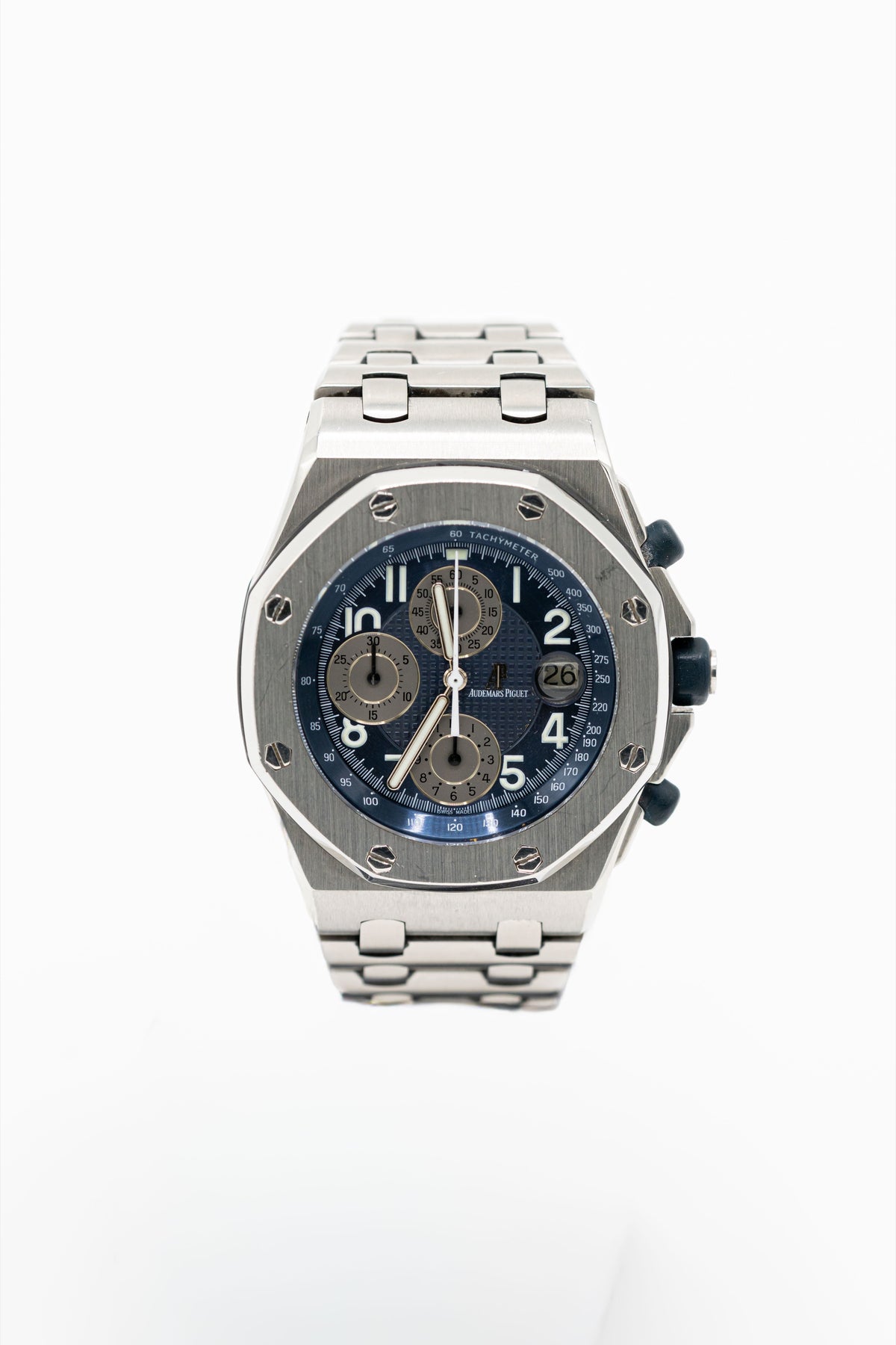 Audemars Piguet Royal Oak Offshore d’occasion – Chronographe à cadran bleu