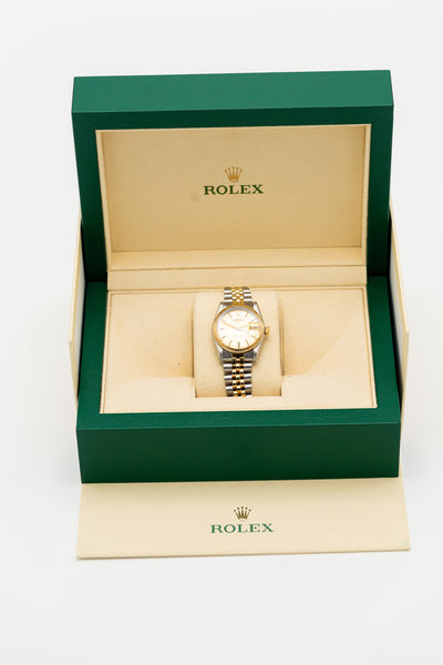 Rolex Lady-Datejust d’occasion – Cadran champagne et bracelet bicolore