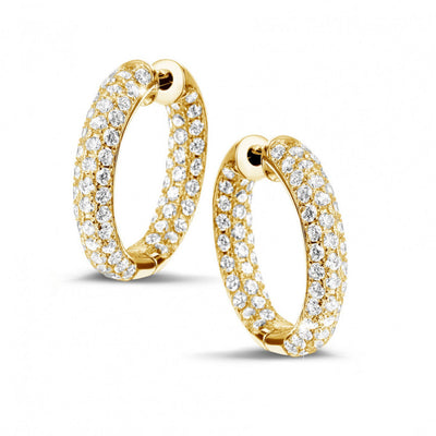 Boucles D'oreilles Créoles Love