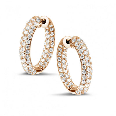 Boucles D'oreilles Créoles Love