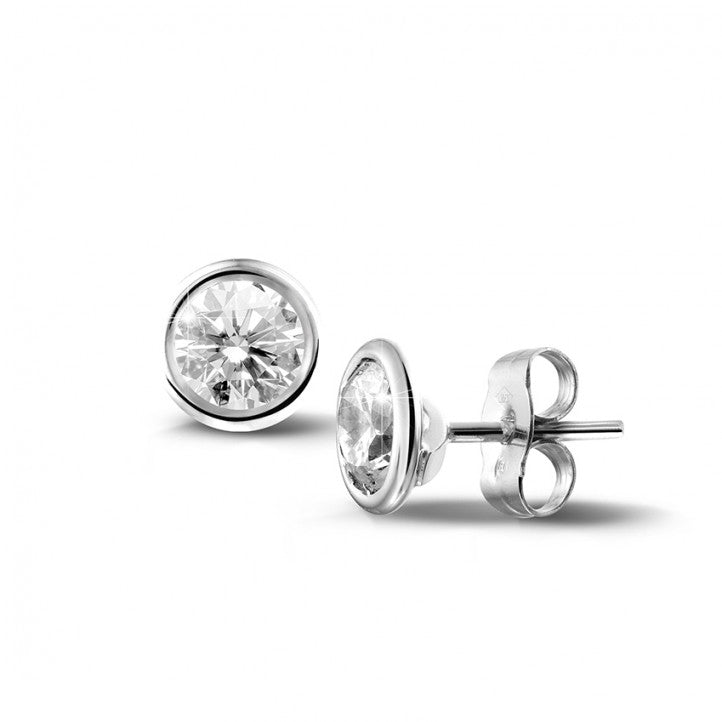 Boucle D'oreilles point diamant