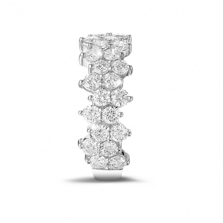 Alliance Princesse diamants en or 18 carats