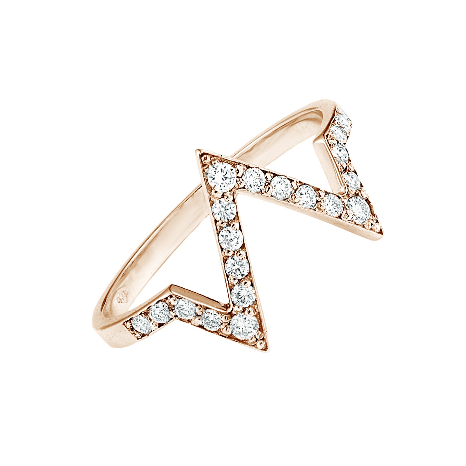 Bague en V