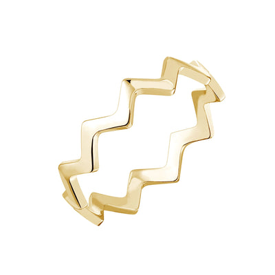 Bague ZigZag