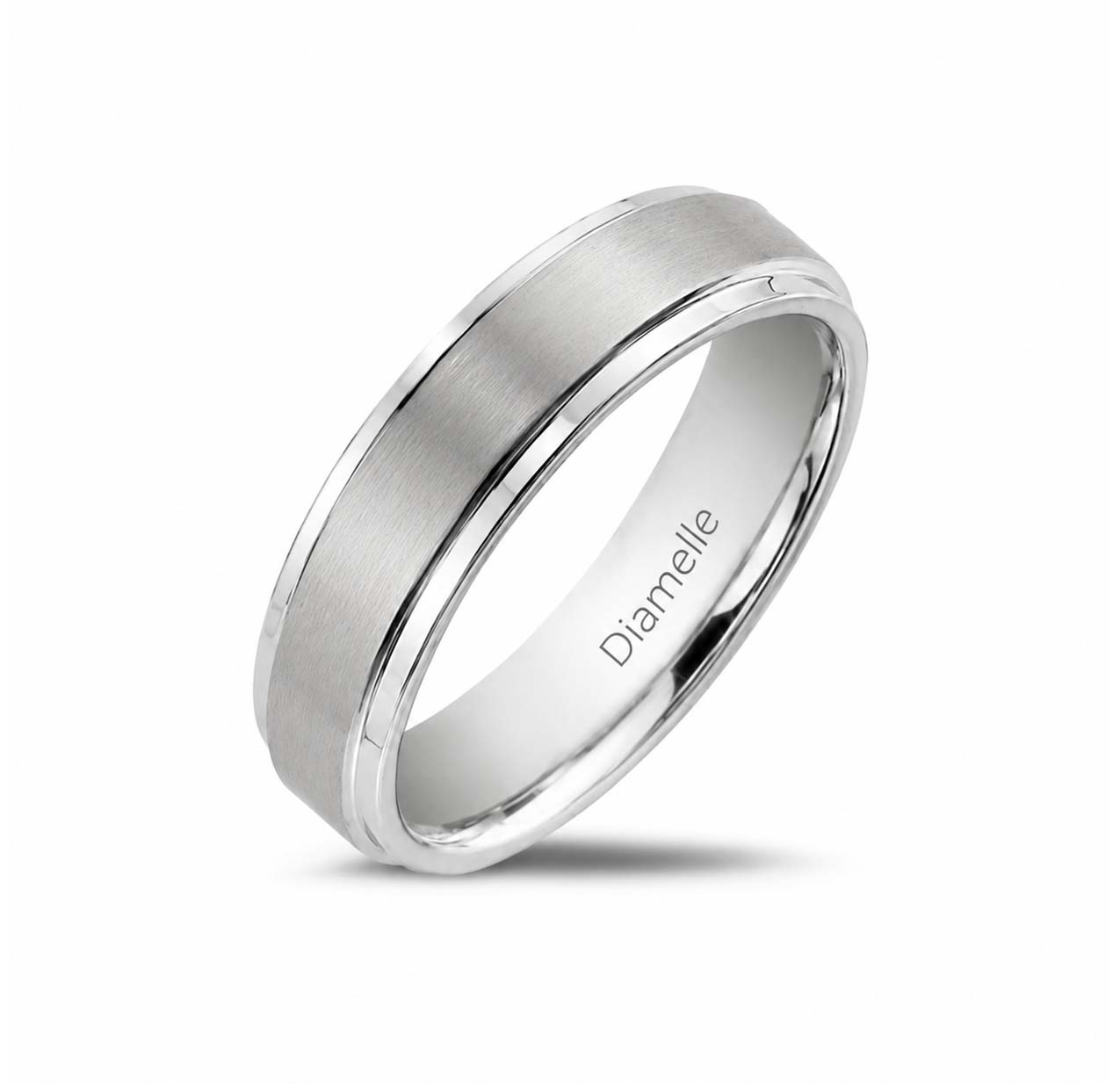 Alliance MATE — finition mate homme en or 18 carats