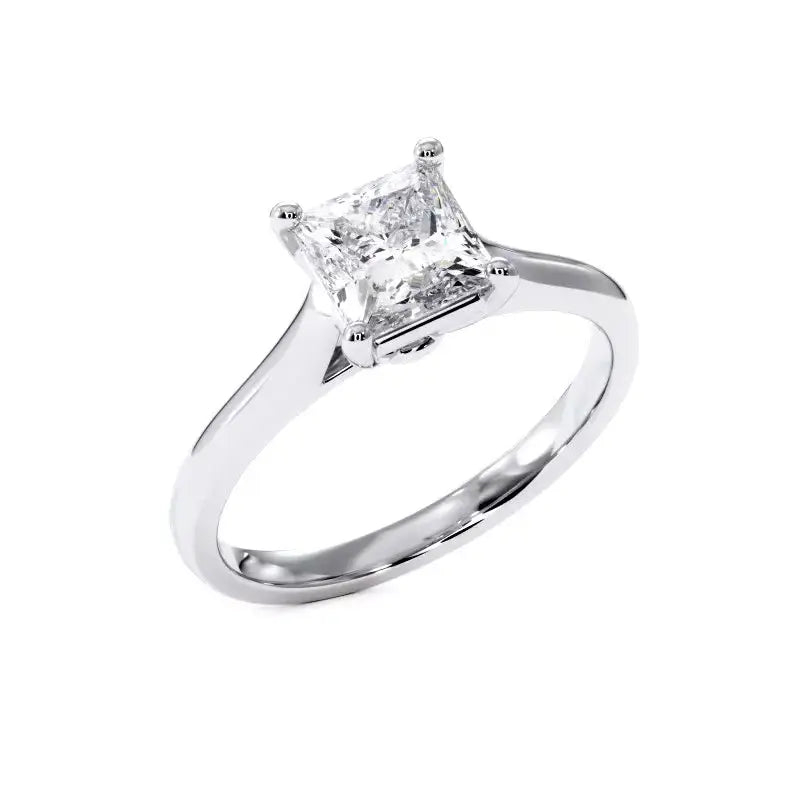 Bague de fiançailles Diamant Princesse Promesses