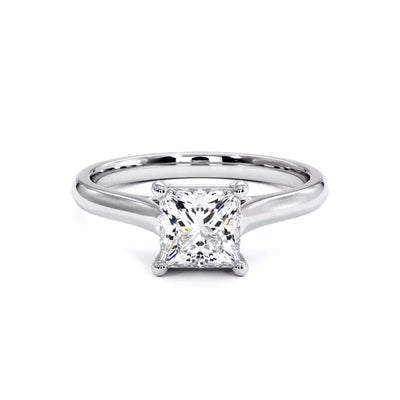 Bague de fiançailles Diamant Princesse Promesses