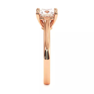 Bague de fiançailles Diamant Princesse Promesses