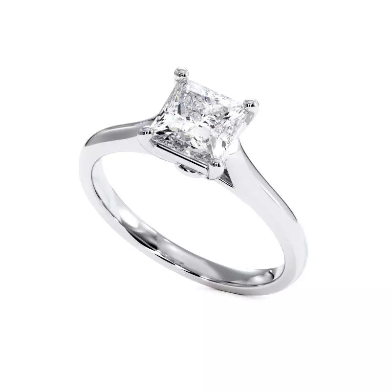 Bague de fiançailles Diamant Princesse Promesses