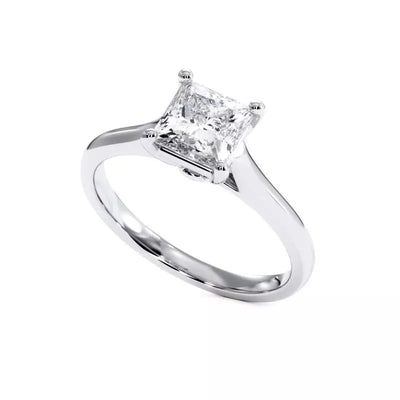 Bague de fiançailles Diamant Princesse Promesses