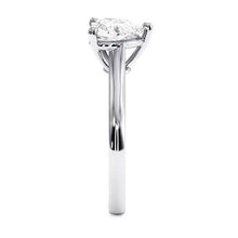 Bague De Fiançailles Diamant Cœur Promesse