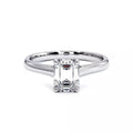 Bague De Fiançailles Diamant Emeraude Promesse
