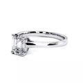 Bague De Fiançailles Diamant Emeraude Promesse