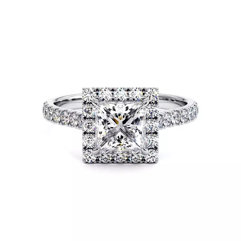 Solitaire Diamant Princesse Ma vie