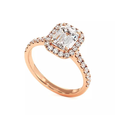 Solitaire Diamant Emeraude Ma Vie