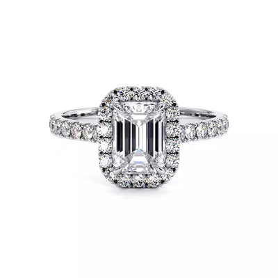 Solitaire Diamant Emeraude Ma Vie