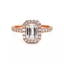 Solitaire Diamant Emeraude Ma Vie