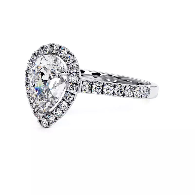 Solitaire Diamant Poire Ma Vie