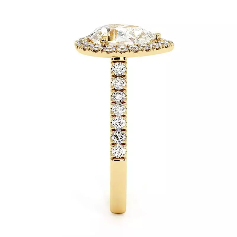 Solitaire Diamant Poire Ma Vie