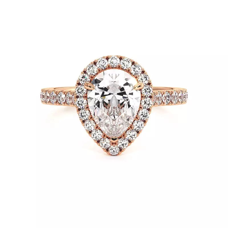 Solitaire Diamant Poire Ma Vie