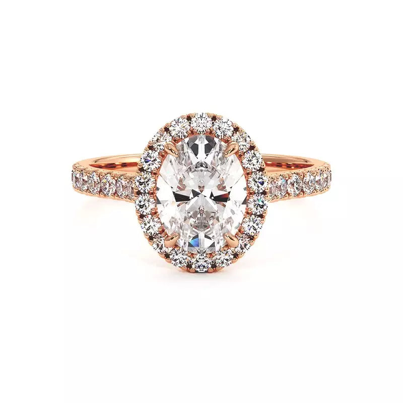 Solitaire Diamant Ovale Ma Vie