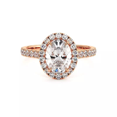 Solitaire Diamant Ovale Ma Vie