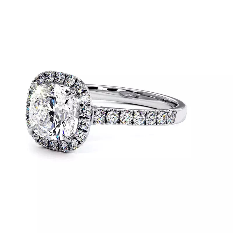 Solitaire Diamant Coussin Ma Vie