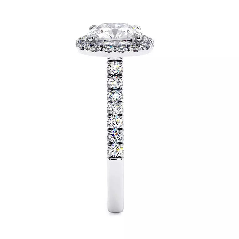 Solitaire Diamant Coussin Ma Vie