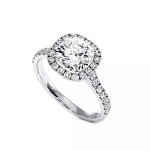 Solitaire Diamant Coussin Ma Vie