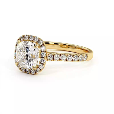 Solitaire Diamant Coussin Ma Vie