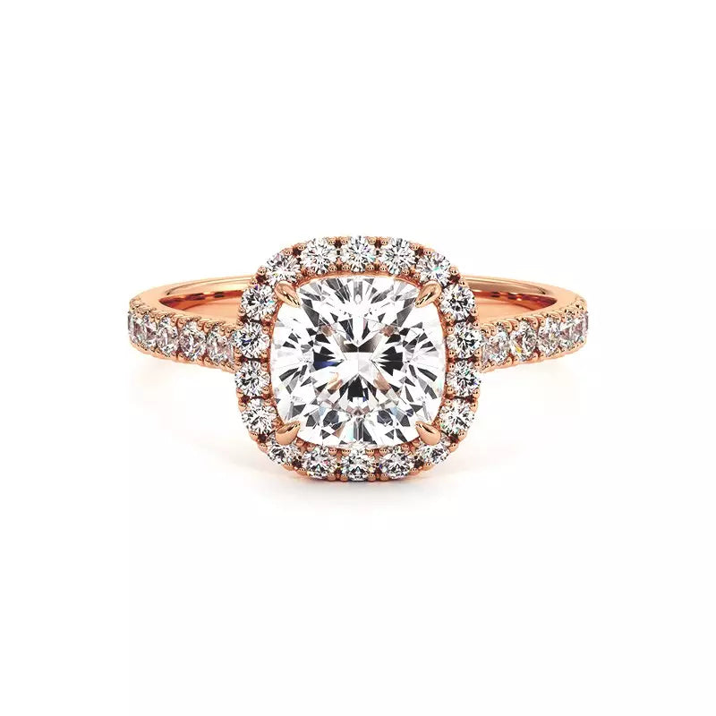 Solitaire Diamant Coussin Ma Vie