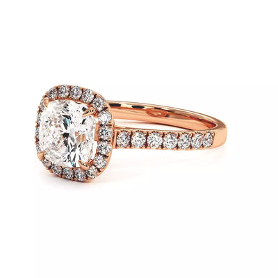 Solitaire Diamant Coussin Ma Vie