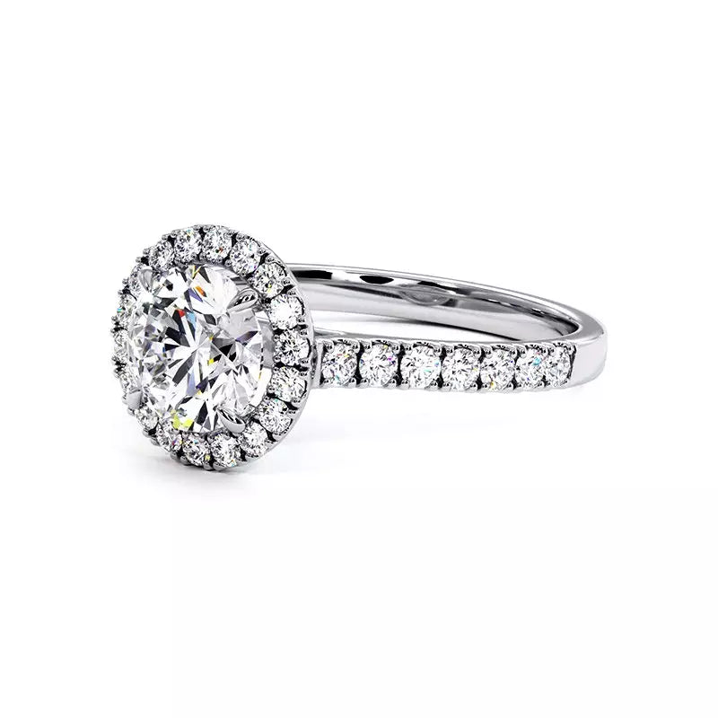 Solitaire Diamant Rond Ma Vie