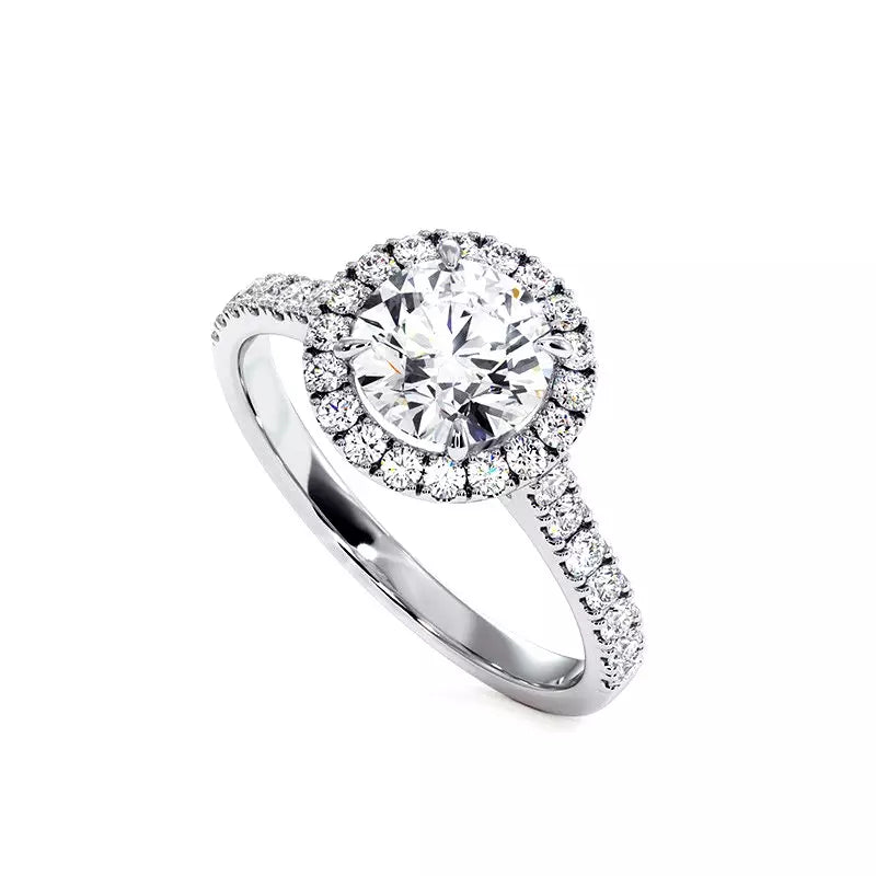 Solitaire Diamant Rond Ma Vie