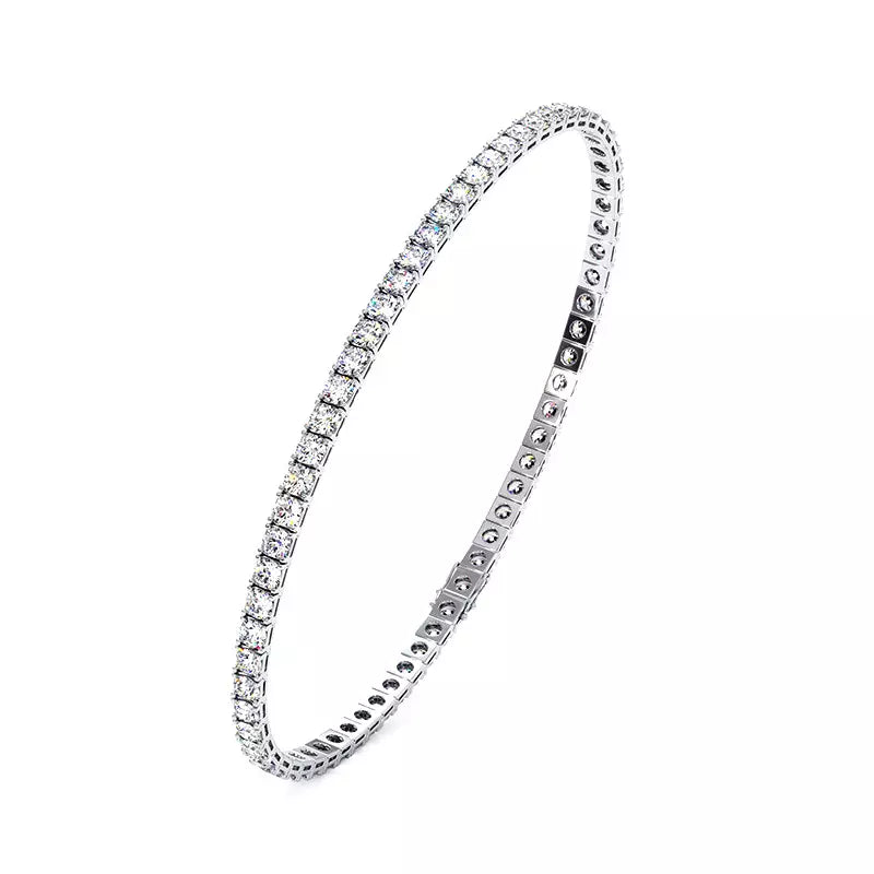Bracelet rivière de Diamants ronds