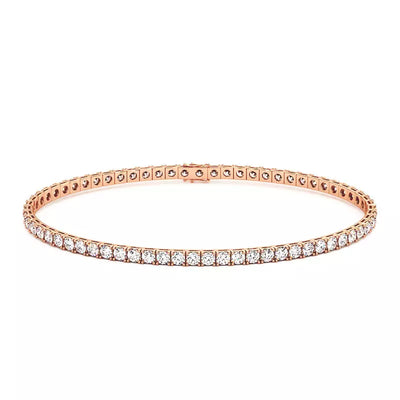 Bracelet rivière de Diamants ronds