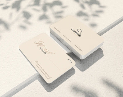 gift card mock