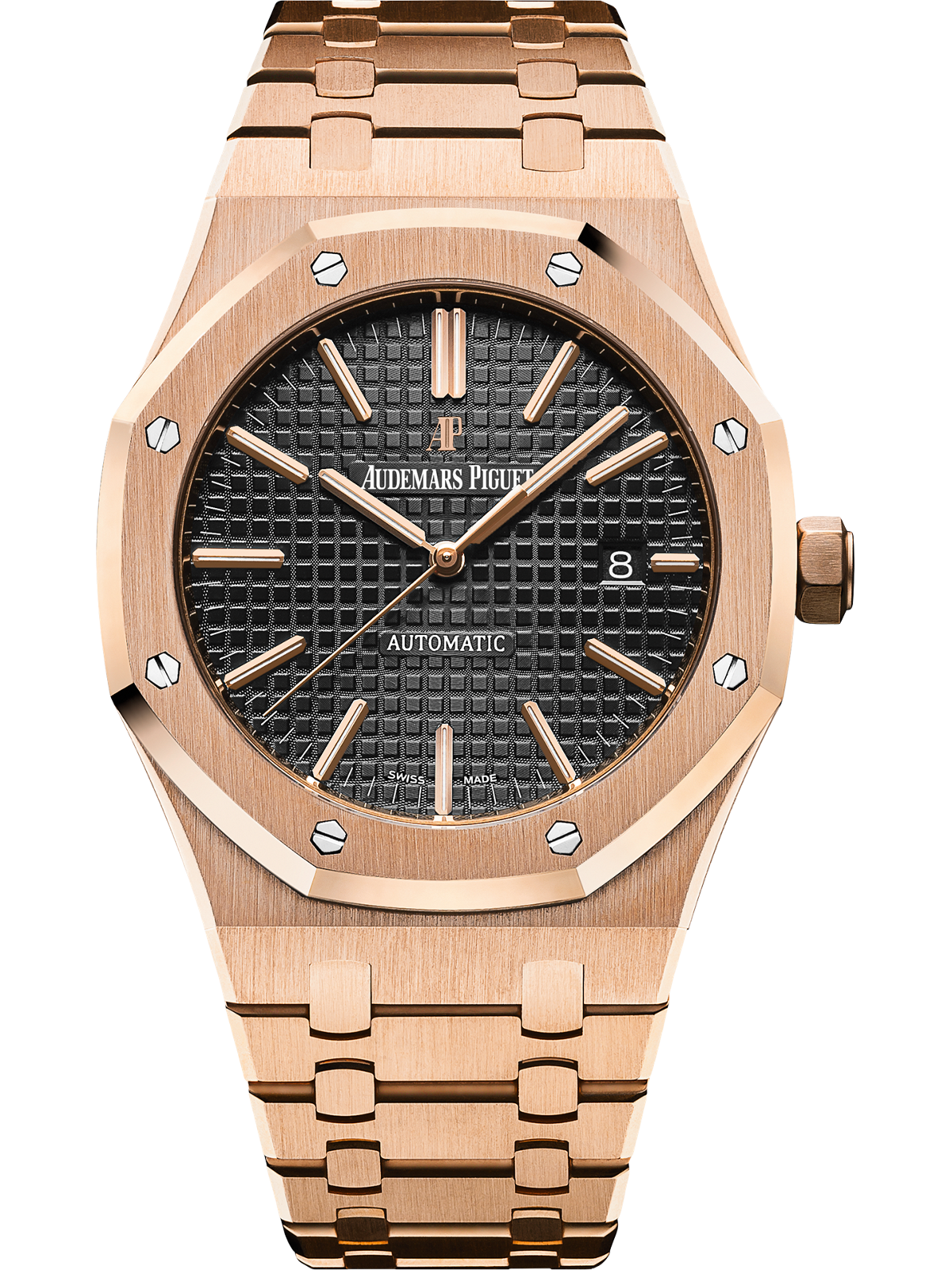 Audemars Piguet Royal Oak Automatique – Or rose et cadran noir