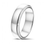 Alliance pour homme avec milgrain